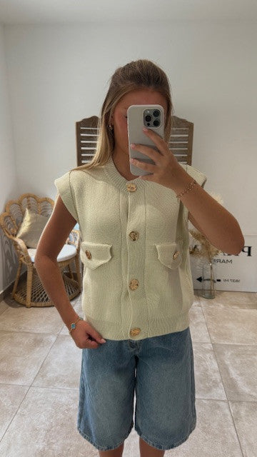 Gilet KING Beige