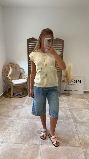 Gilet KING Beige