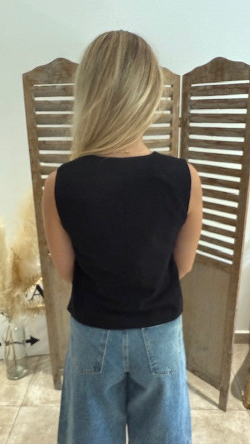Gilet MAY Noir