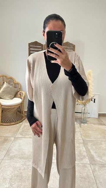 Gilet YIN Beige