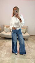 Jean Détails Clous DYLAN Mid Blue