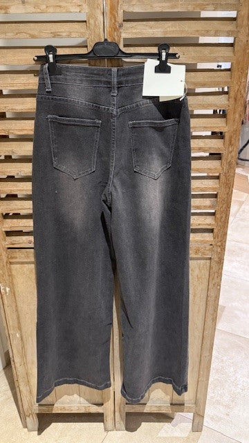 Jean large CHARLY Gris