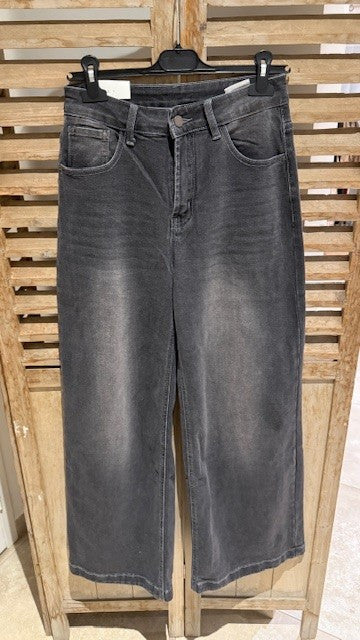 Jean large CHARLY Gris