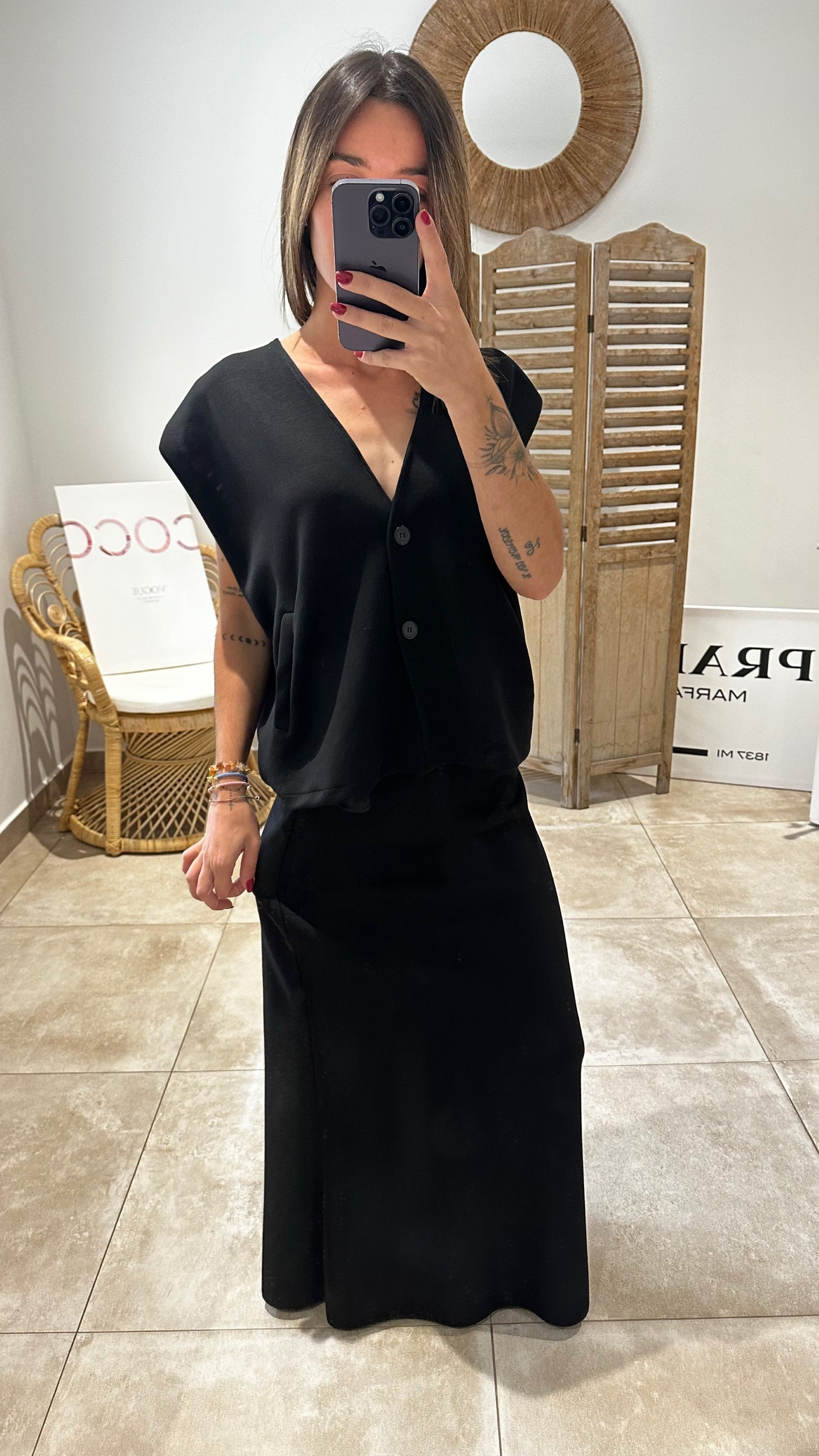 Jupe SYLVIE Noir