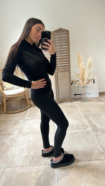 Legging ANNIE Noir Uni