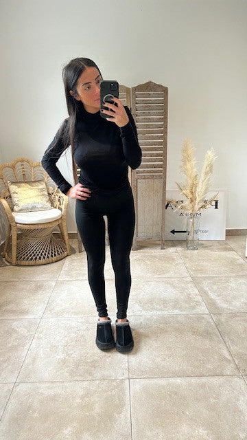 Legging ANNIE Noir Uni