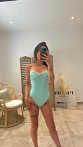 Maillot de bain ALICIA Vert d'eau