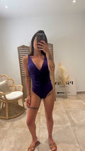Maillot de bain FLEUR Violet