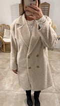 Manteau Long ENORA Beige