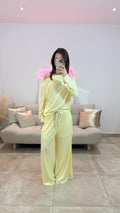 Pantalon Fluide HARRY Jaune
