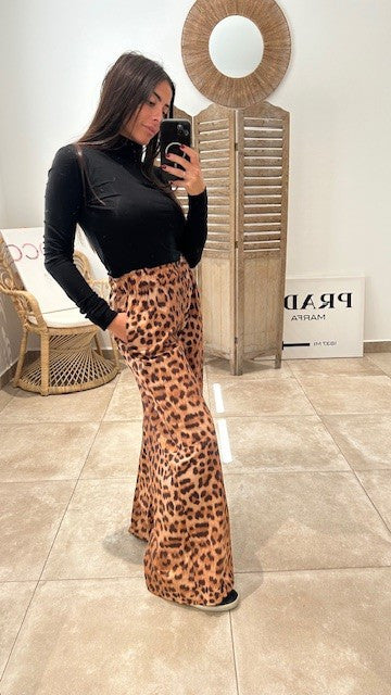 Pantalon JEANNE Léopard