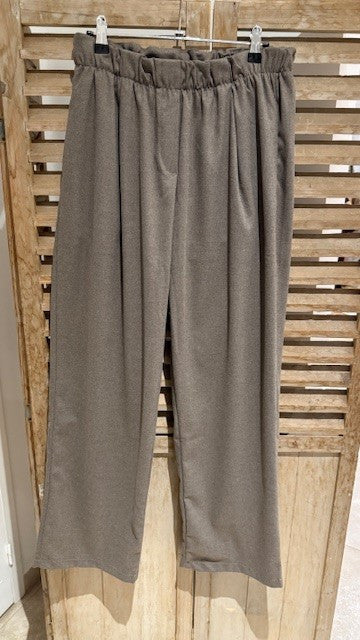 Pantalon large FANGO Taupe