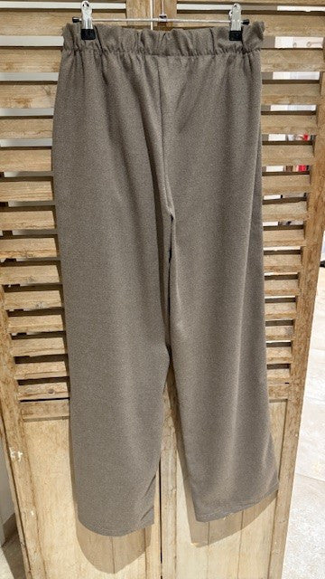 Pantalon large FANGO Taupe