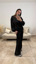 Pantalon Large MARTIN Noir