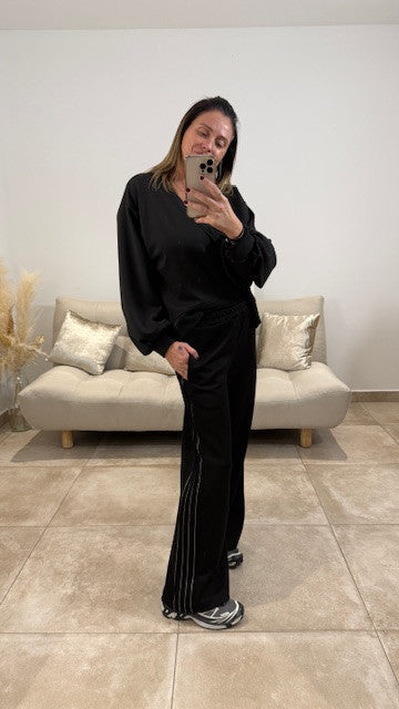 Pantalon Large MARTIN Noir
