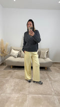 Pantalon Large MARTIN Jaune