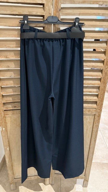 Pantalon large Palazzo LOUIS Marine