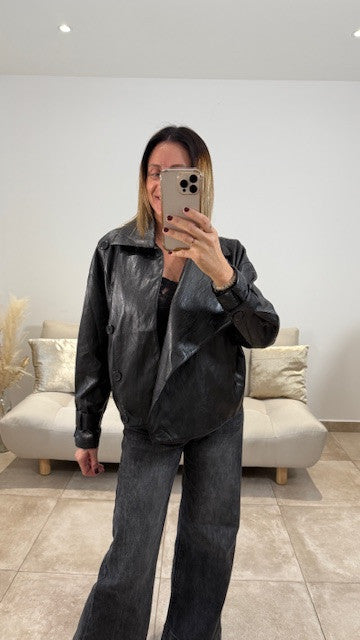Perfecto Simili cuir HILARY Noir