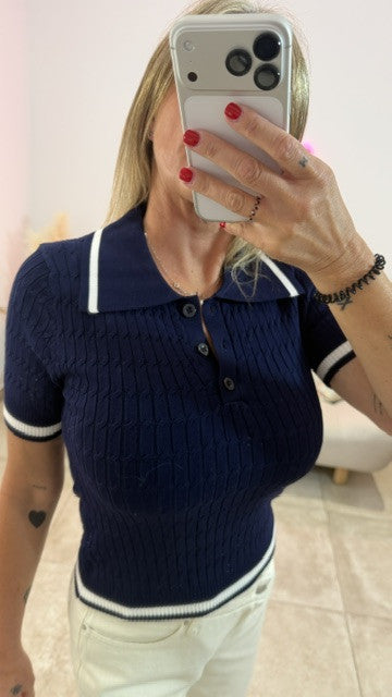 Polo MC MATTEO Marine