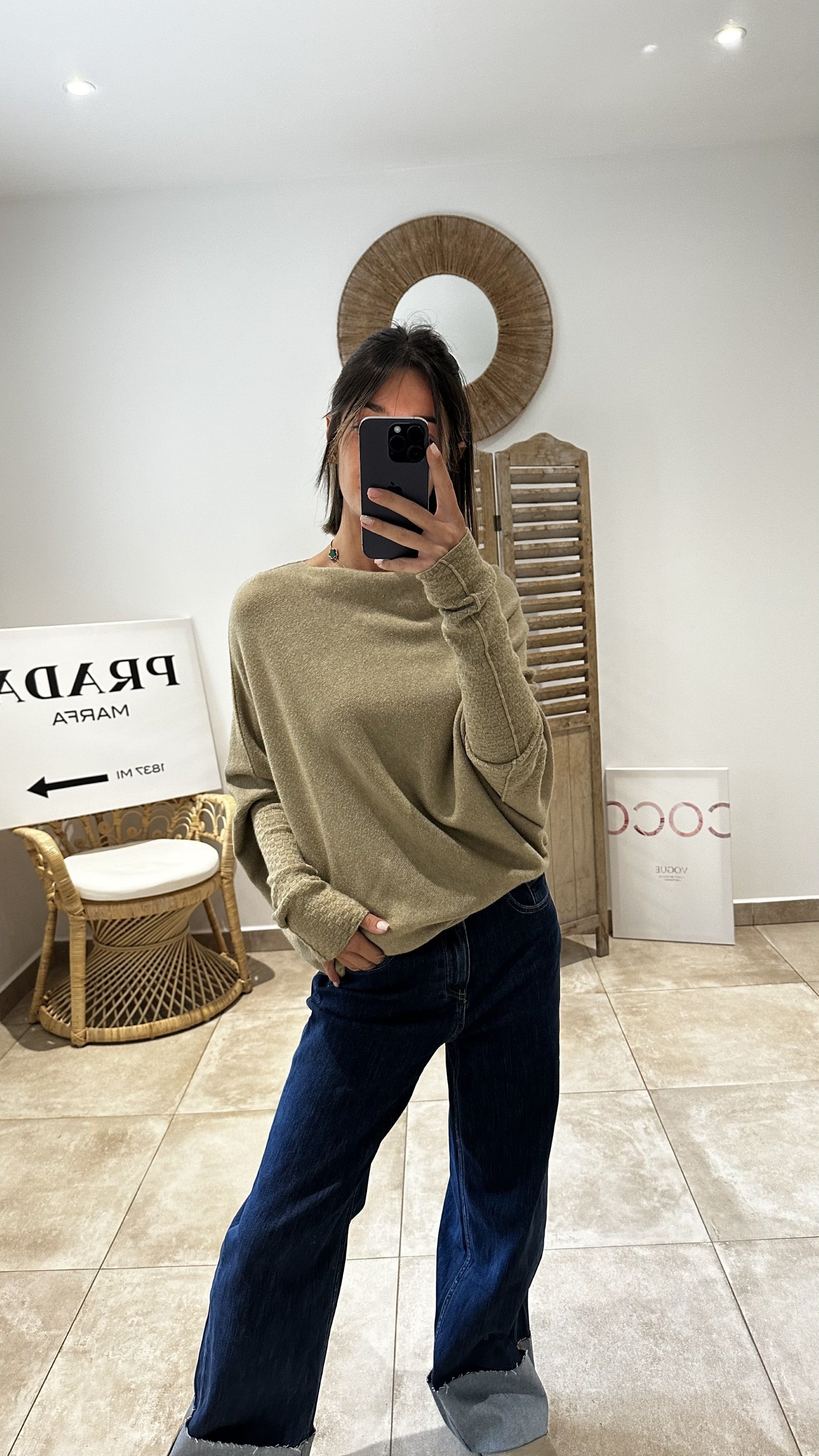 Pull JEN Beige