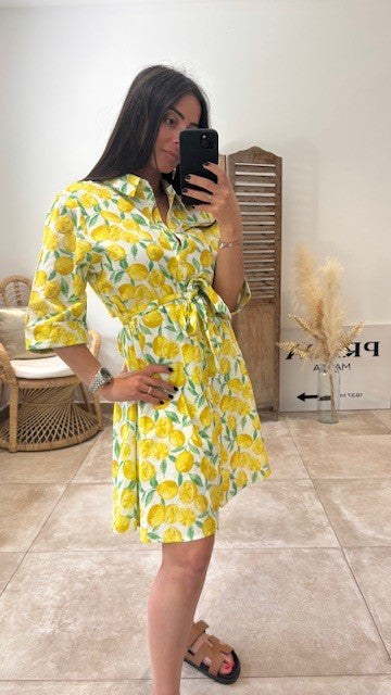 Robe BIBA Jaune