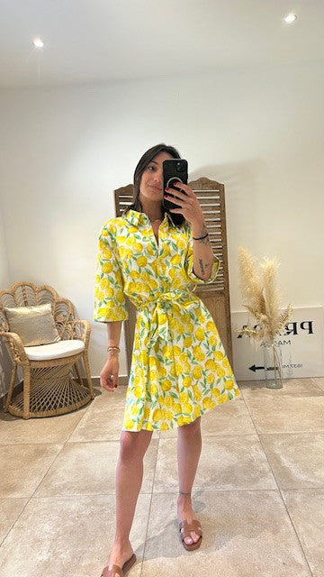 Robe BIBA Jaune