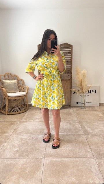 Robe BIBA Jaune