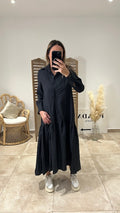 Robe Chemise AURELIE Noir
