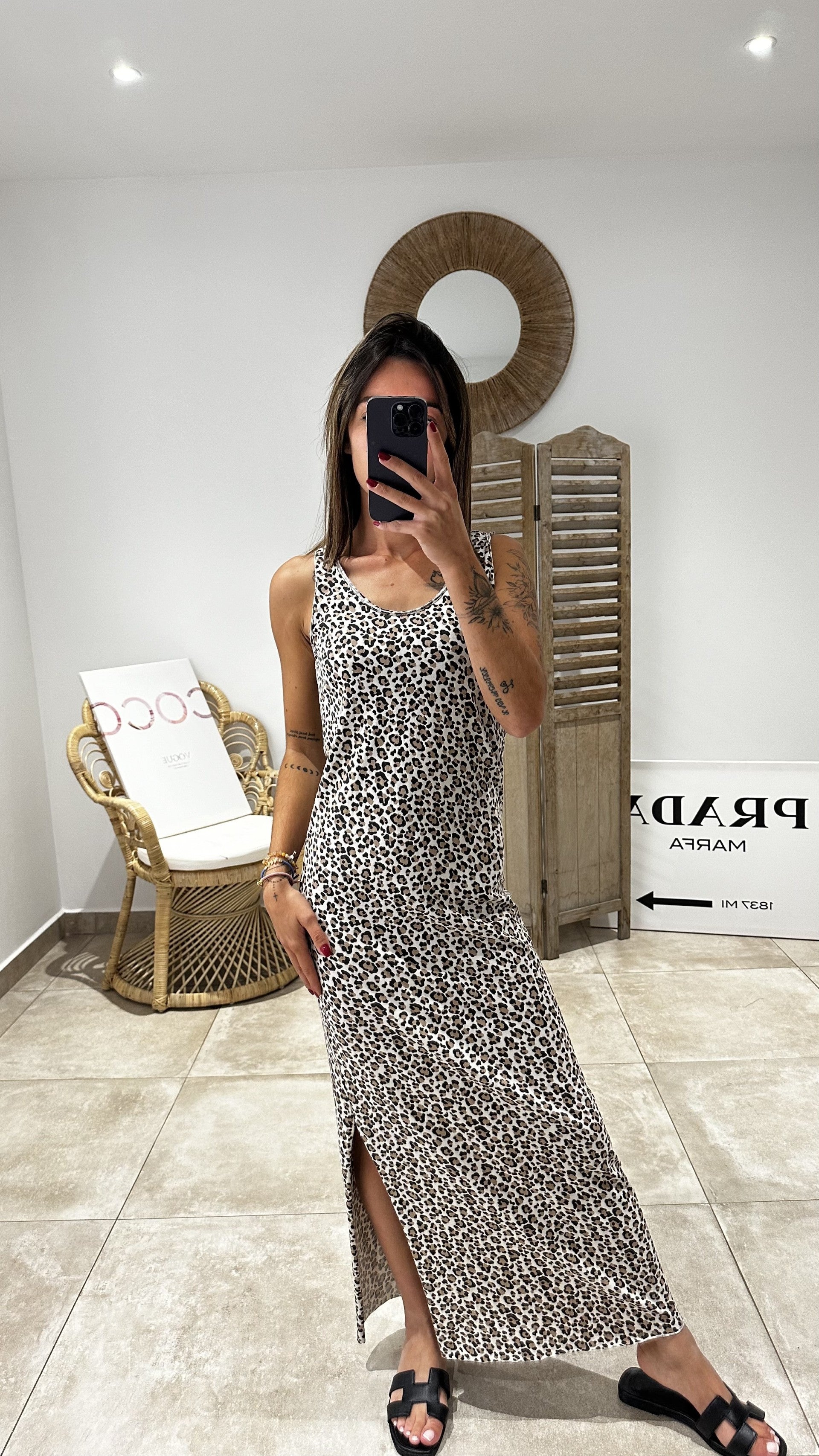 Robe DAVIA Léopard