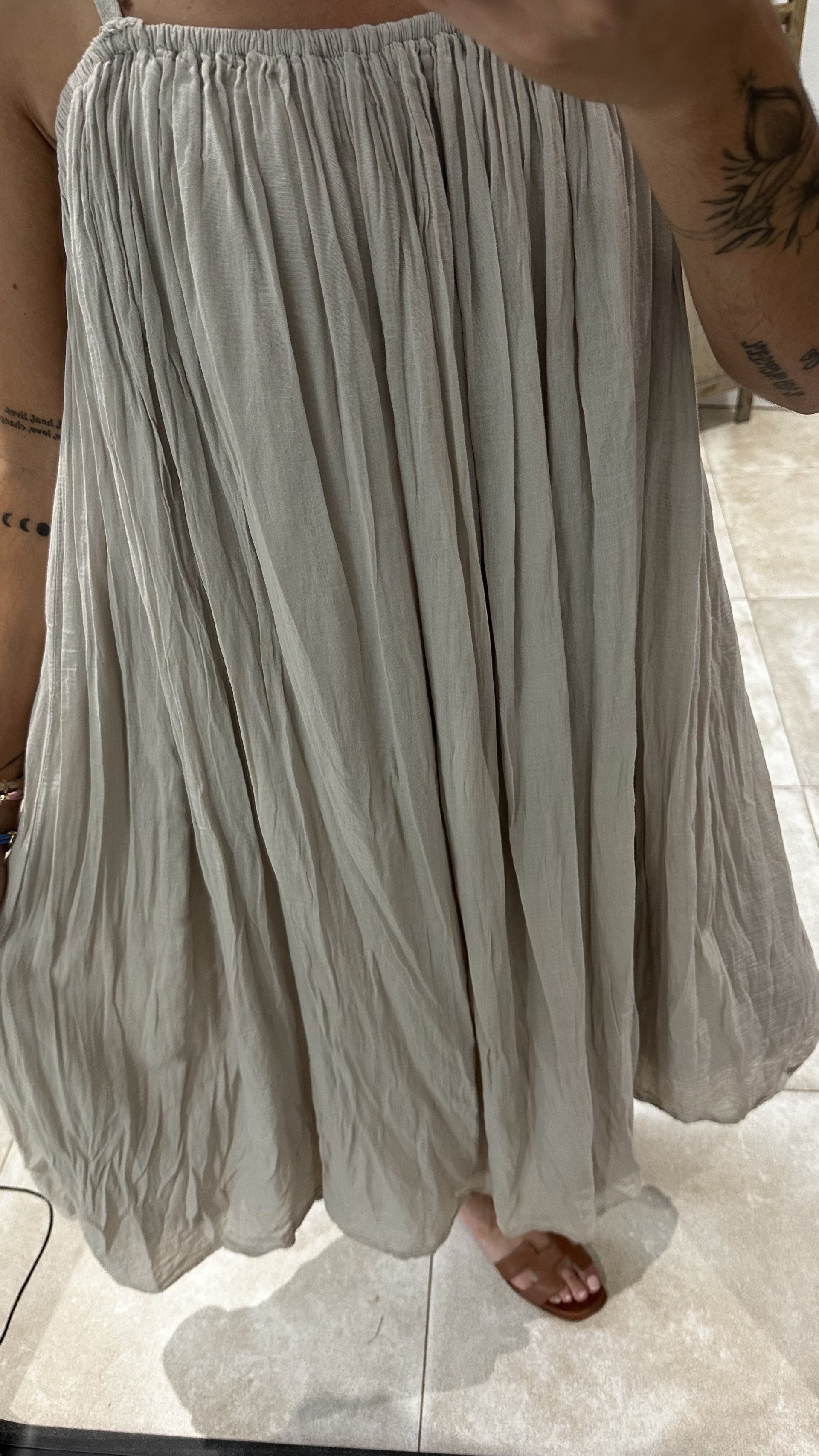 Robe DELIA Taupe