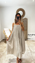 Robe DELIA Taupe