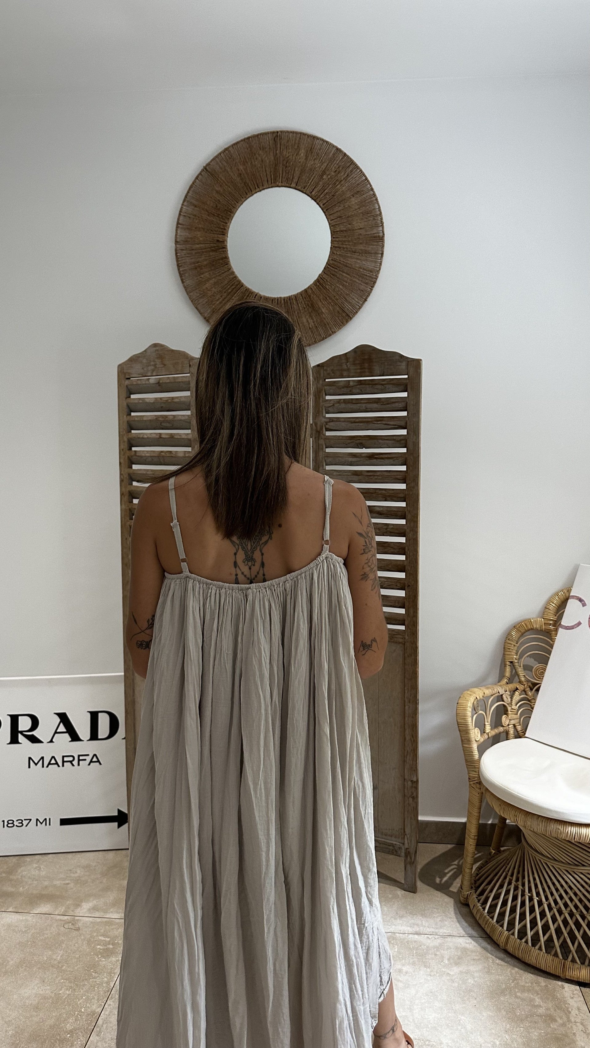 Robe DELIA Taupe