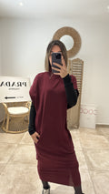 Robe GABY Bordeaux