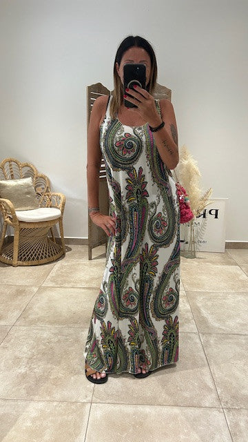 Robe MARCEL Blanc Arabesque