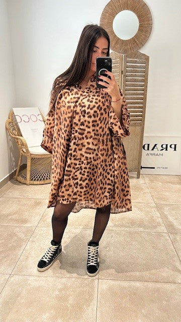Robe PALOMA Léopard