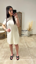 Robe Pull PERLE Beige