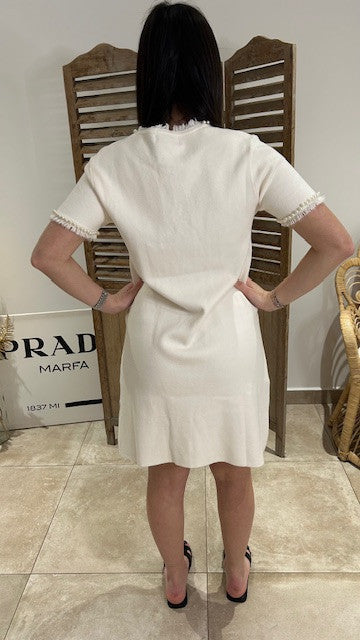 Robe Pull PERLE Beige