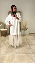 Robe LOLY Blanc