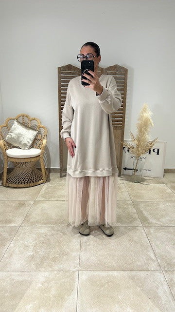 Robe LOLY Beige