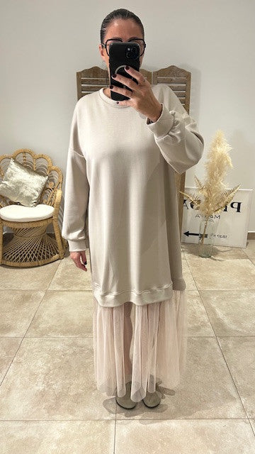 Robe LOLY Beige