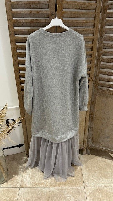 Robe LOLY Gris chiné