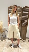 Short AARON Beige