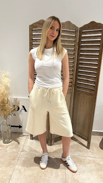 Short AARON Beige