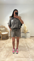 Short ARTO Gris Vieilli