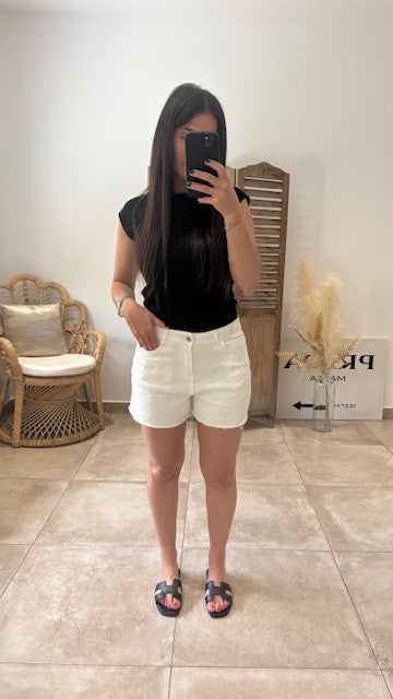 Short TAMANO Blanc