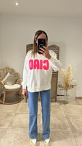 Sweat CIAO Blanc
