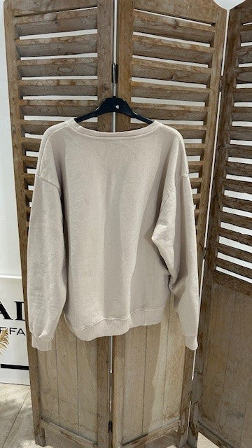 Sweat CIAO Beige