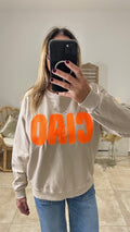 Sweat CIAO Beige