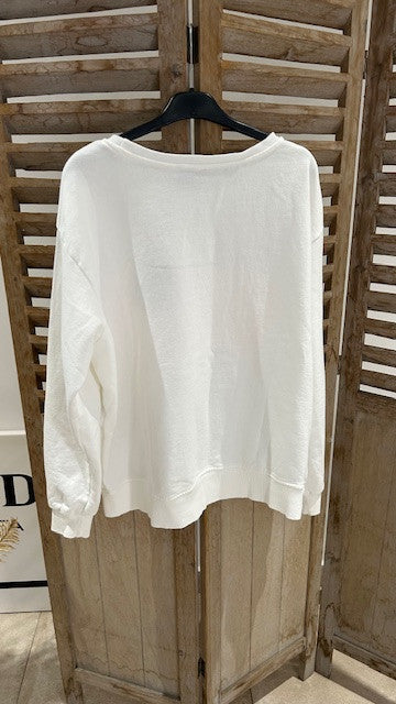 Sweat CIAO Blanc