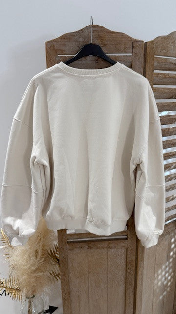 Sweat STUDIO Beige